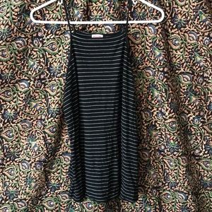 Striped Halter Tank Top